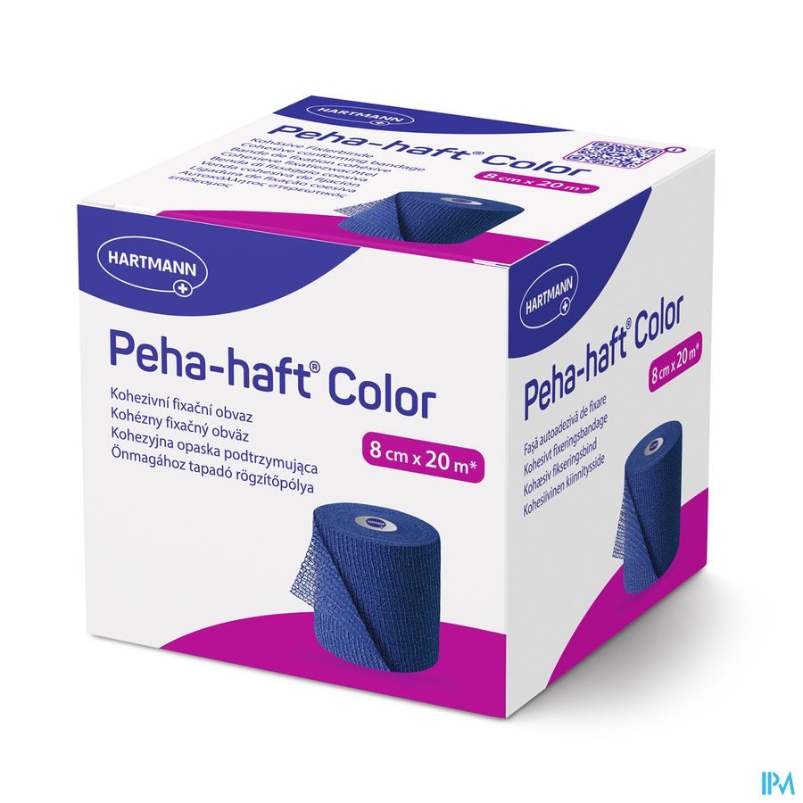 Peha-haft Bleu Lf 8cmx20m 1 P/s