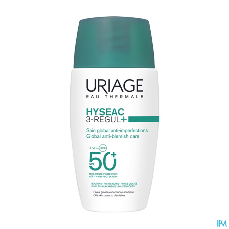 Uriage Hyseac 3regul Soin Glob.a/imp. Spf50+ 50ml