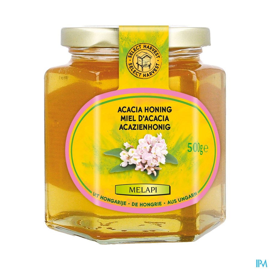 Melapi Miel Acacia Liquide 500g 5520 Revogan