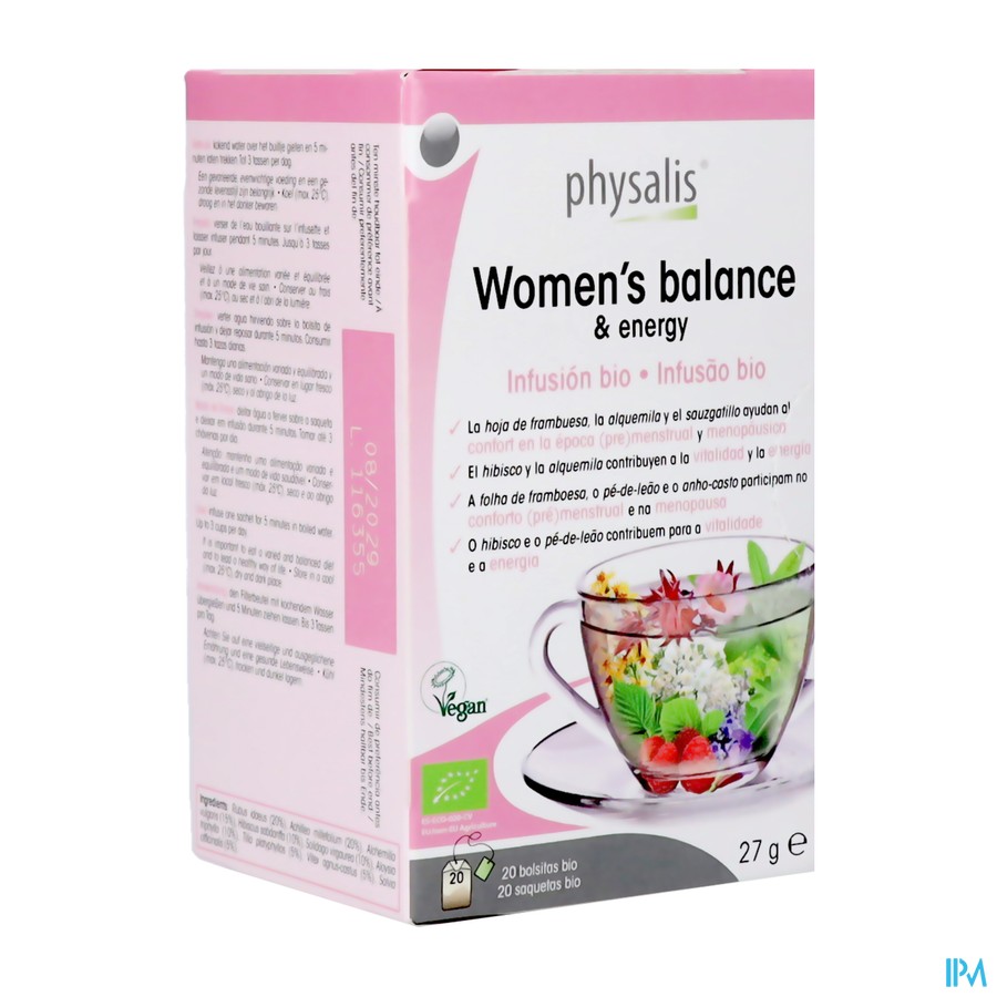 Physalis Women Balance Infusie Bio Builtjes 20