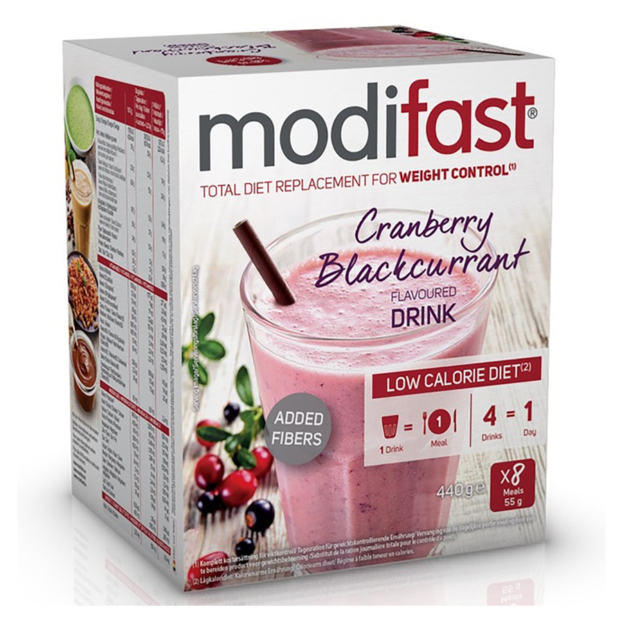 Modifast Intensive Milkshake Cranberry 440g