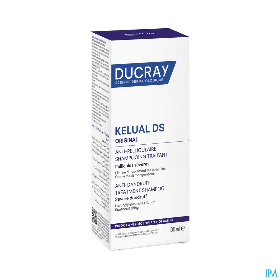 Ducray Kelual Ds Sh Verzorg. Hardnek. Roos 100ml