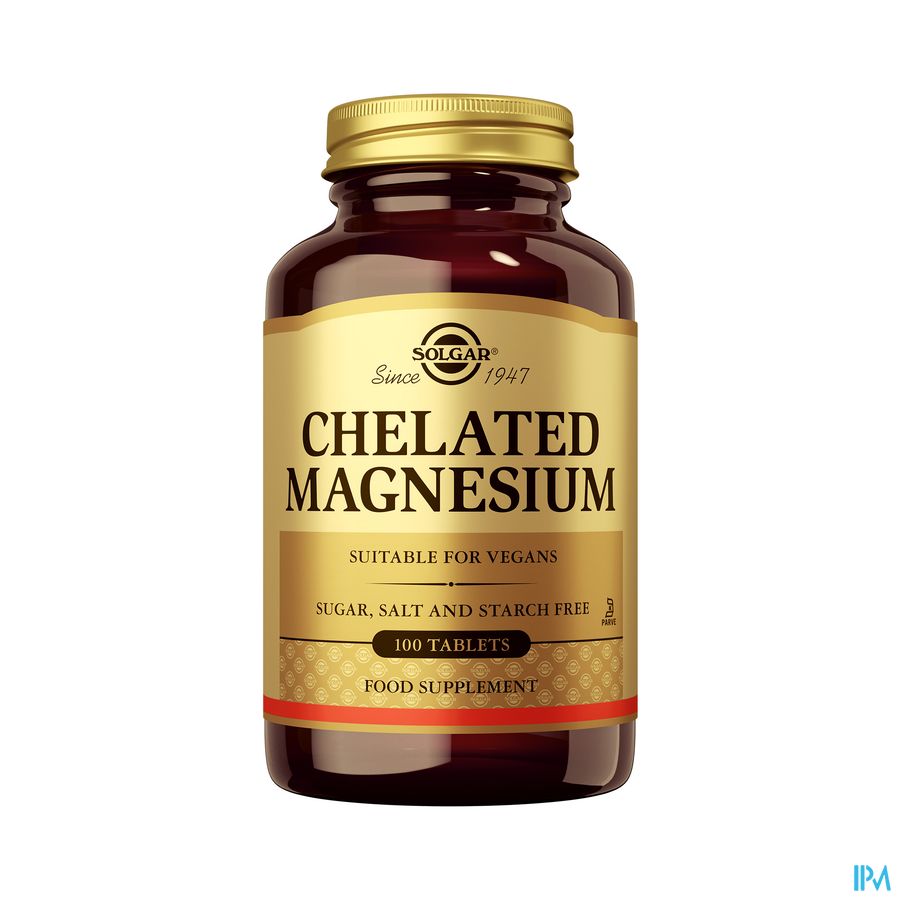 Solgar Chelated Magnesium Comp 100 Solgar Chelated Magnesium Comp 100