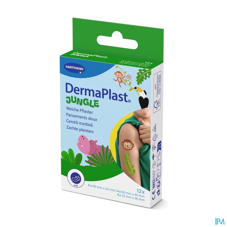 Dermaplast Pleisters Jungle 3m 12