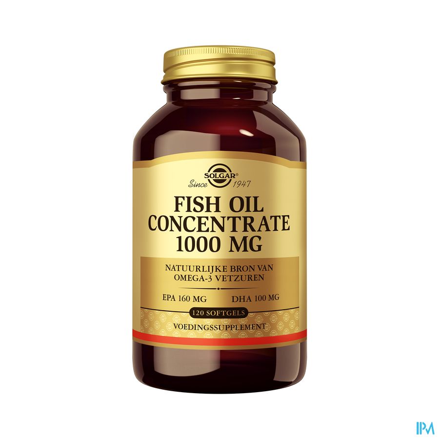 Solgar Fish Oil Concentrate Softgel 120x1000mg
