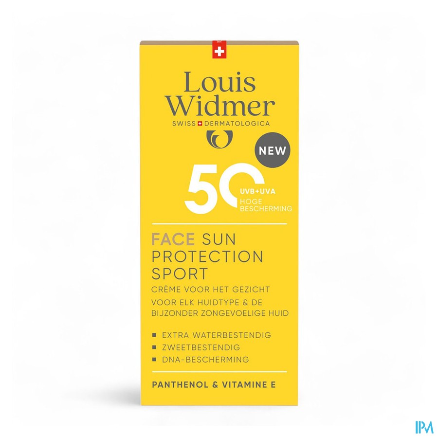 Widmer Face Sun Protection Sport 50* 50ml