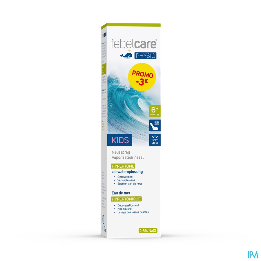 Febelcare Physio Spray Hyper Kids 125ml Promo-3€