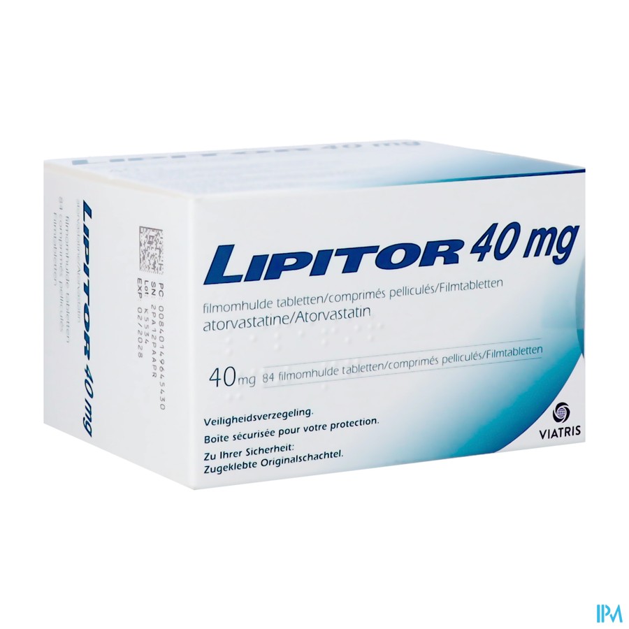 Lipitor 40mg Comp 84