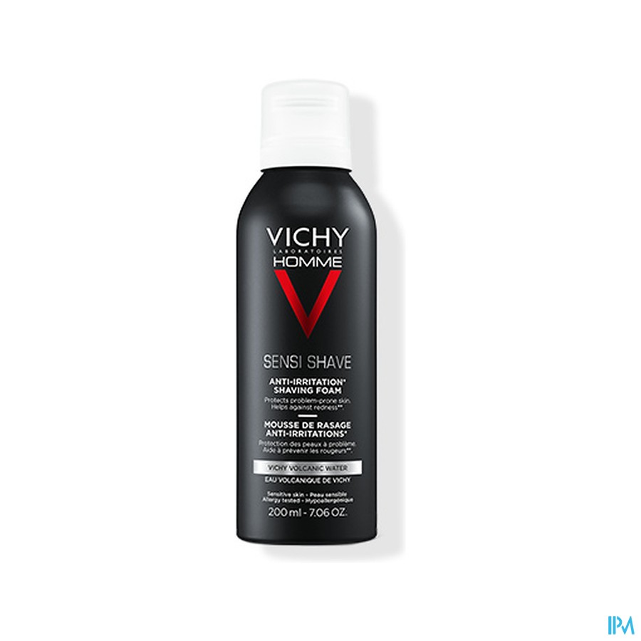 Vichy Homme Scheerschuim Anti Irrit. 200ml Nf