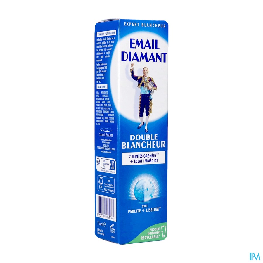 Email Diamant Tandpasta Double Blancheur 75ml