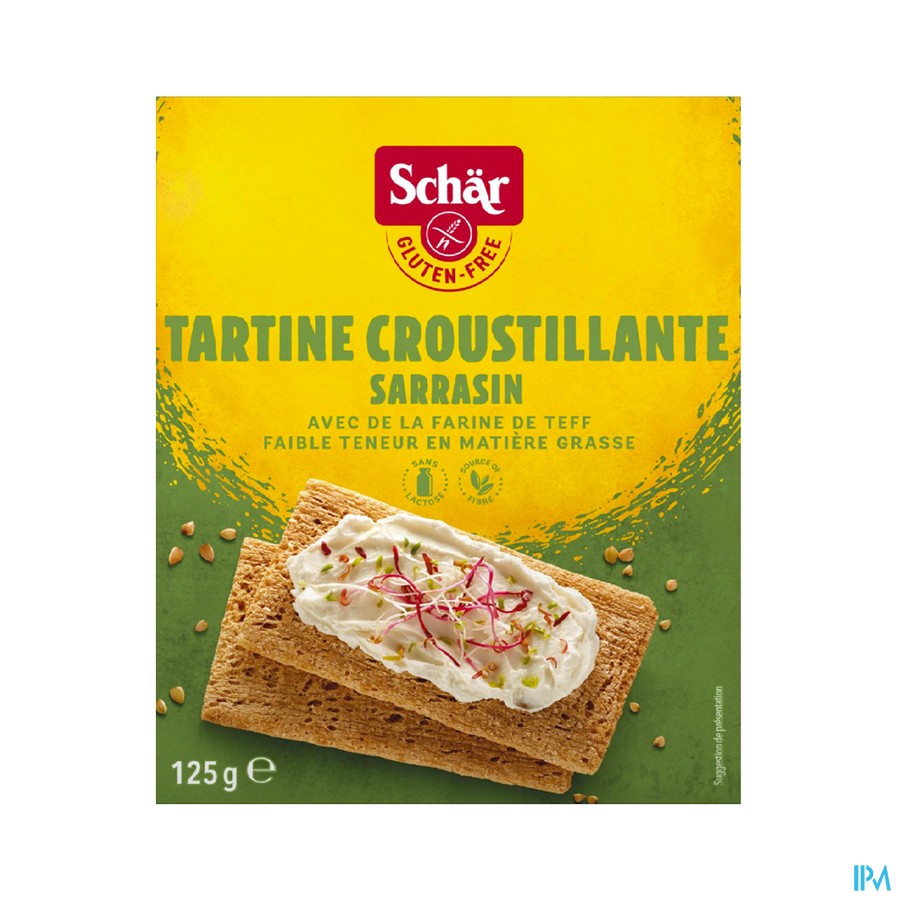 Schar Knusperbrot Dunkel 125g 6993 Revogan