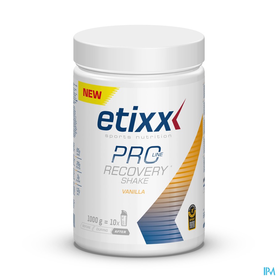 Etixx Pro Line Recovery Shake Vanilla 1000g