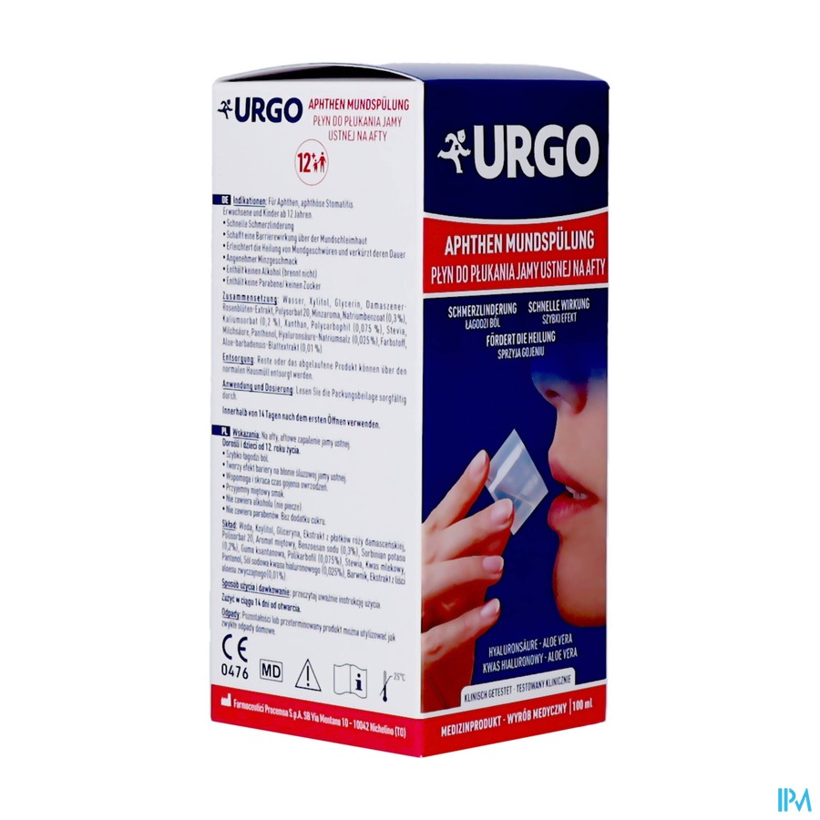 Urgo Bain Bouche Aphtes 100ml