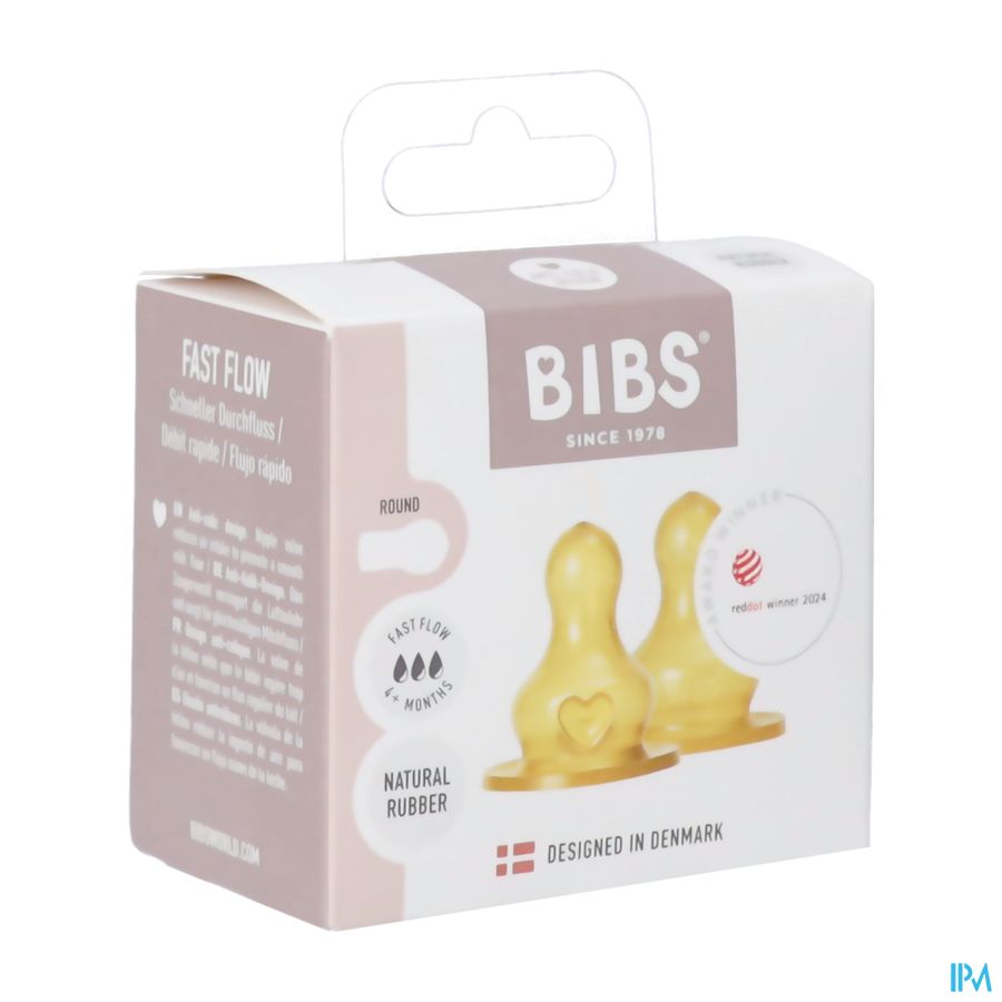 Bibs Biberon Tetines Latex Duopack Fast
