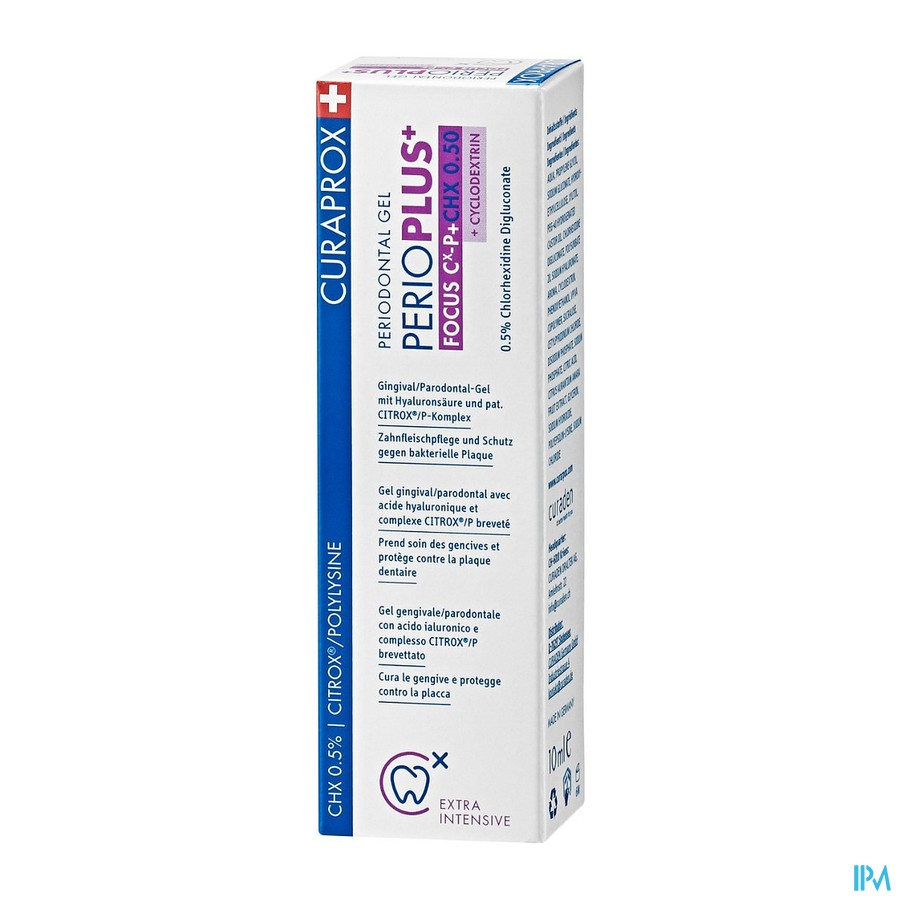 Curaprox Perioplus Focus Gel Tube 10ml