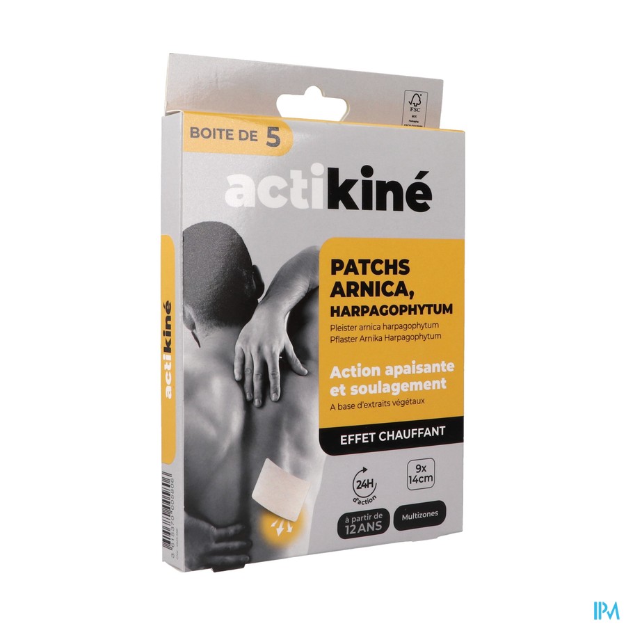 Marque V Actikine Patch Arnica Harpagophytum 5