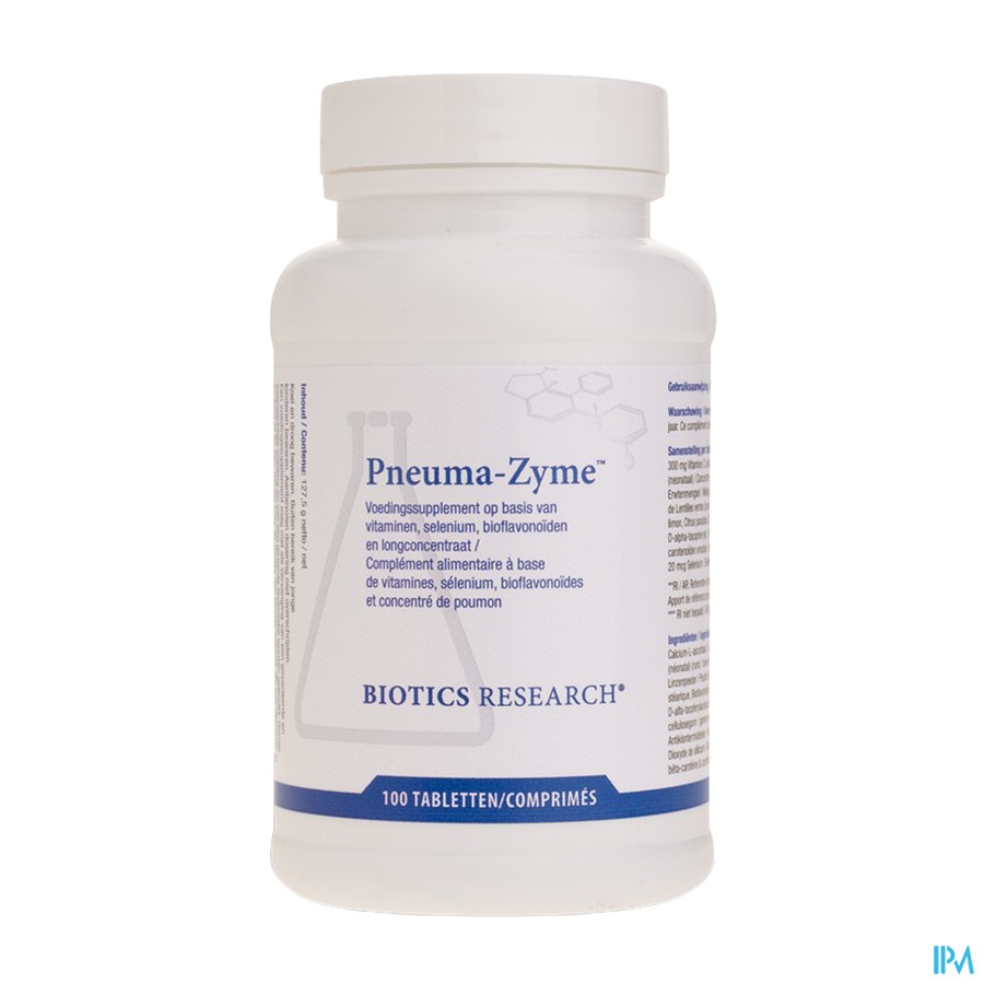 Pneumazyme Biotics Comp 100
