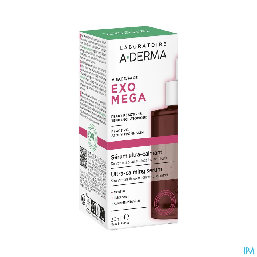 Aderma Exomega Gezicht Serum 30ml
