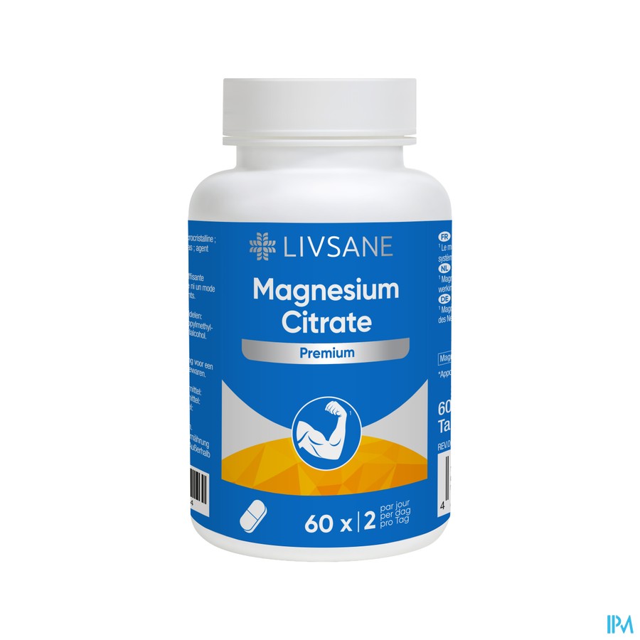 Livsane Magnesium Citrate 400mg Tabl 60