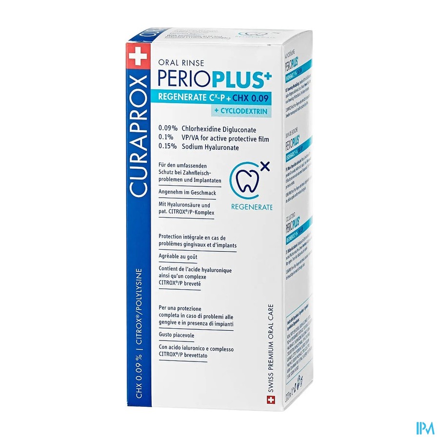 Curaprox Perioplus Regenerate Fl 200ml