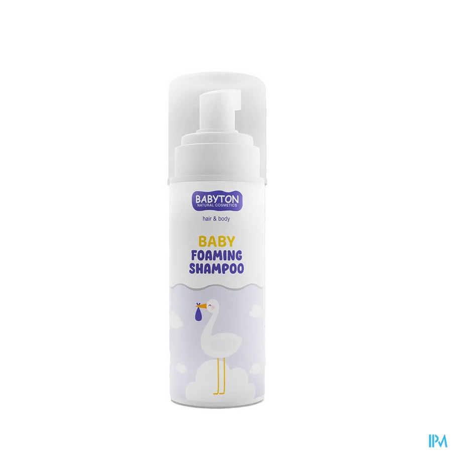 Babyton Natuurlijke Foaming Shampoo Baby 150ml