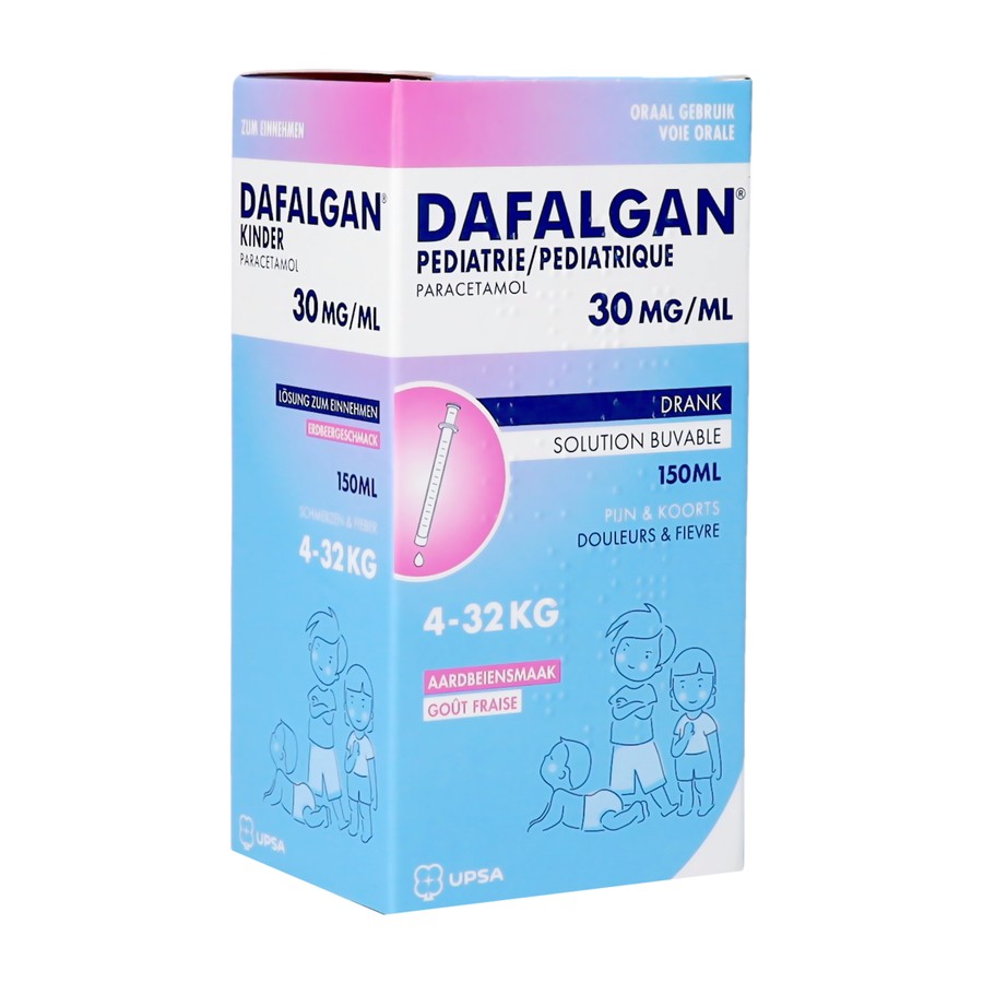 Dafalgan Pediatrie 30mg/ml Sirop 150ml