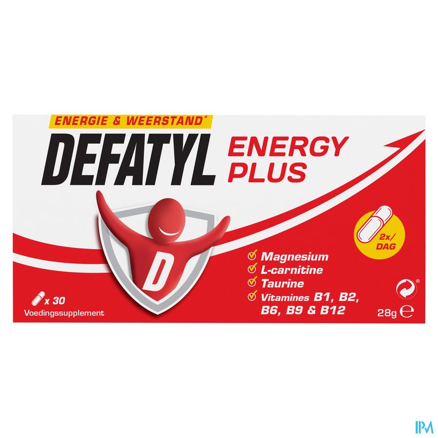 Defatyl Energy Plus Caps 30 1