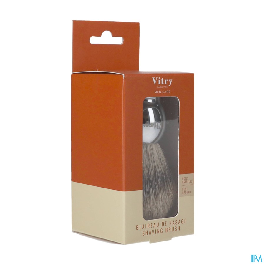 Vitry Homme Best Badger Blaireau + Support Metal