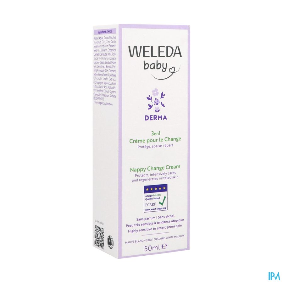 Weleda Baby 3in1 Billenbalsem Witte Malva 50ml
