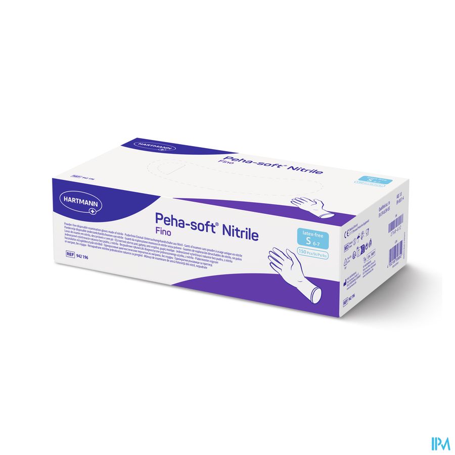Peha-soft Nitrile Fino S 150 P/s