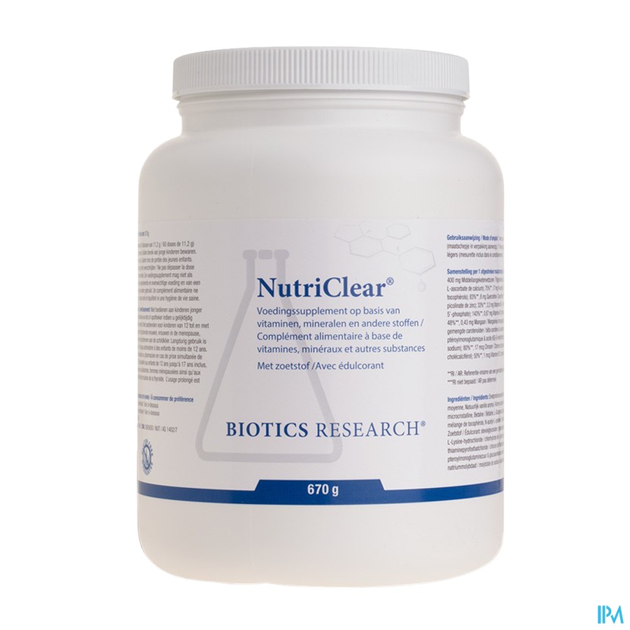 Nutriclear Pdr 670g