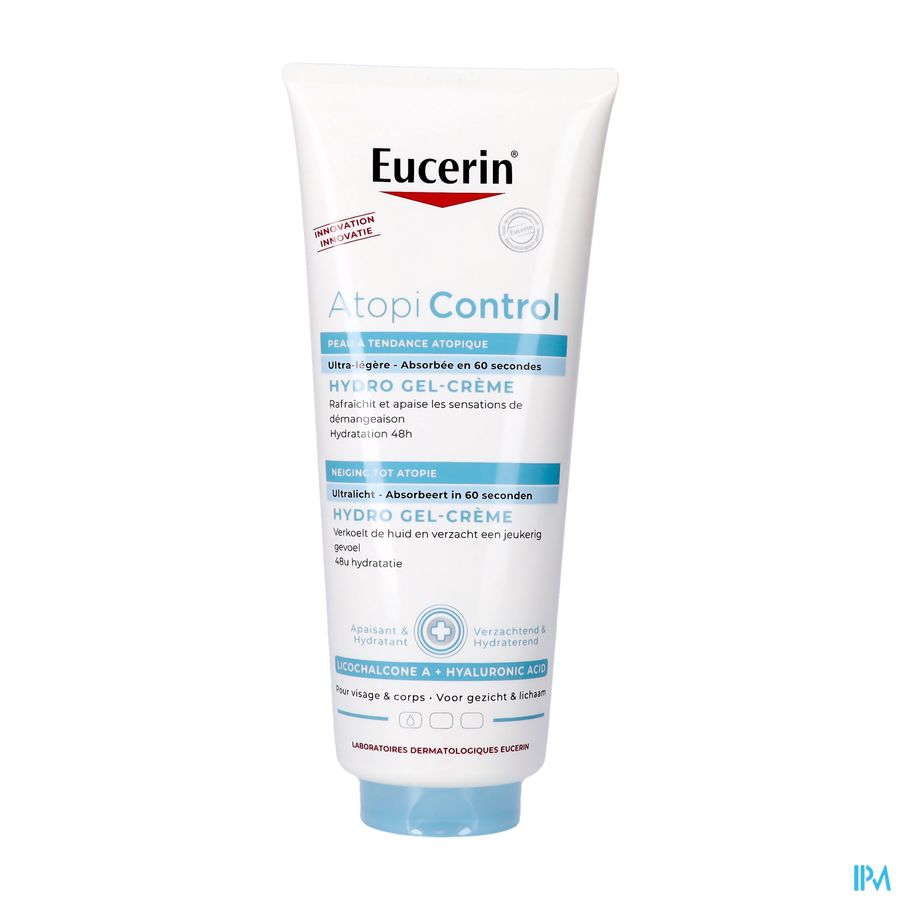 Eucerin Atopicontrol Hydro Gel Creme Tube 400ml Eucerin Atopicontrol Hydro Gel Creme Tube 400ml