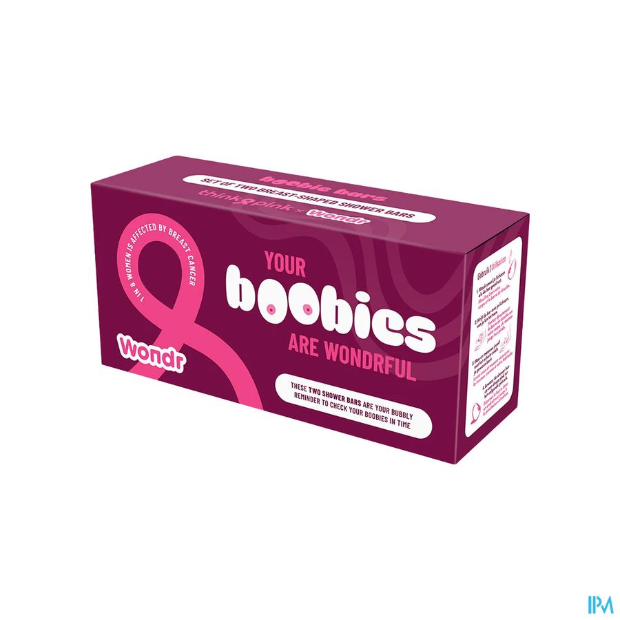 Wondr Shower Bar Boobie 2x90g