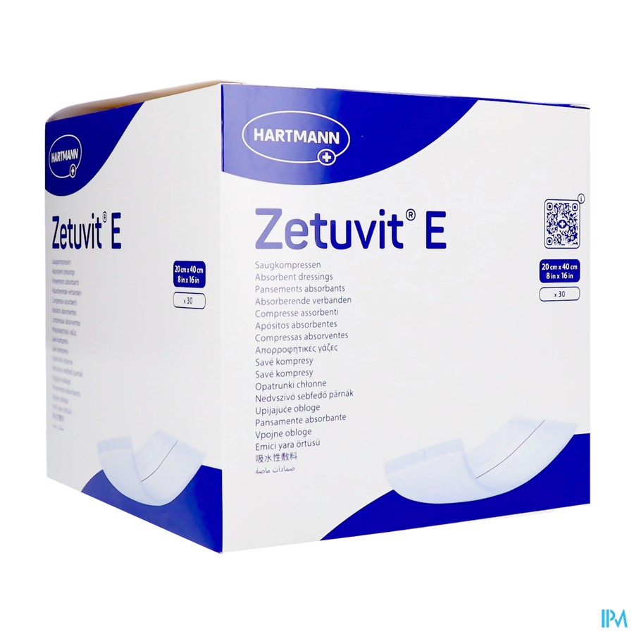 Zetuvit E N/sterile 20x40cm 30