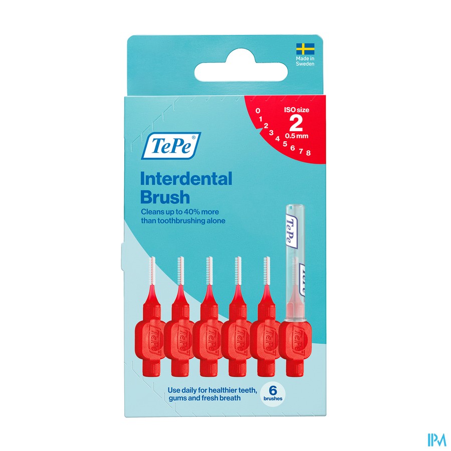 Tepe Interdental Brush 0,50mm Red 6