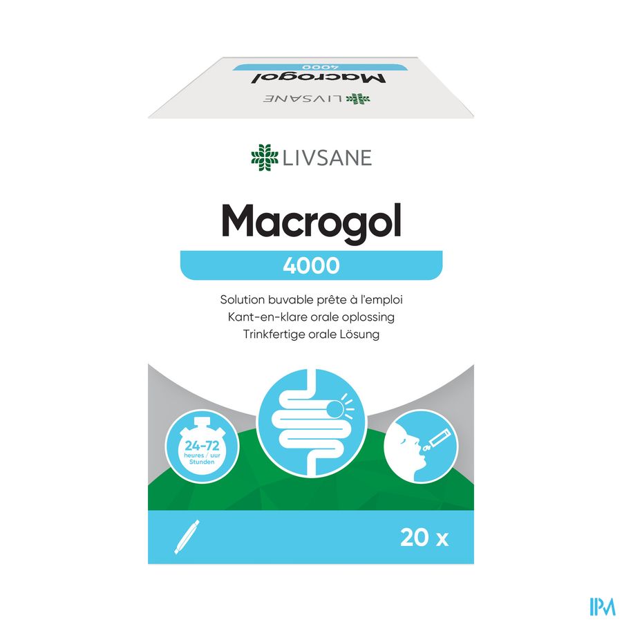 Livsane Macrogol 4000 10g Zakjes Unidoses 20x20ml