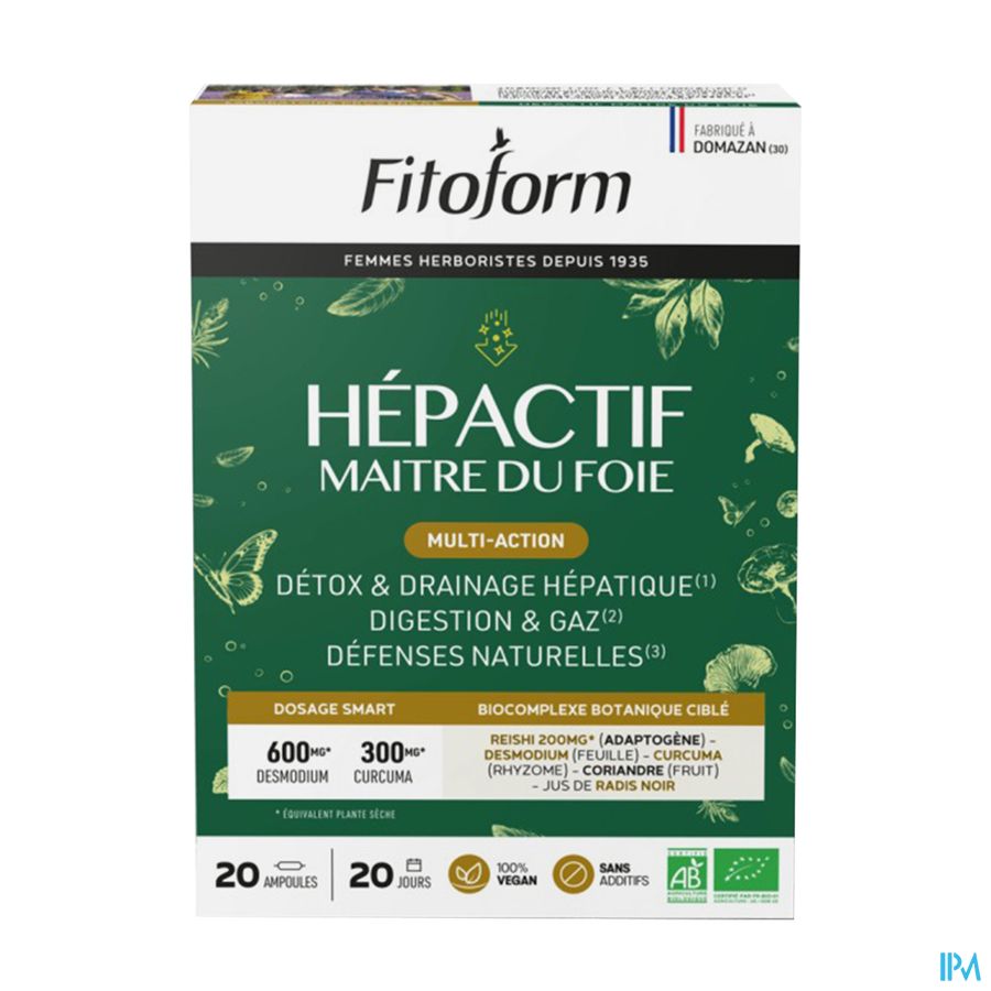 Hepactif Bio Amp 20x10ml Fitoform