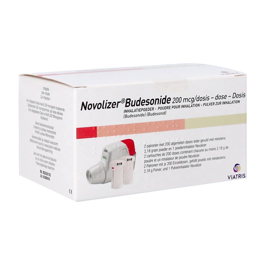 Novolizer Budesonide 2 Vernev 200dos Inh Pdr200mcg