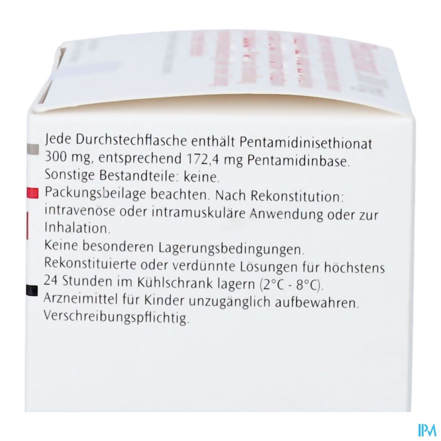 Pentacarinat Fl Lyoph Iv/im 5x300mg