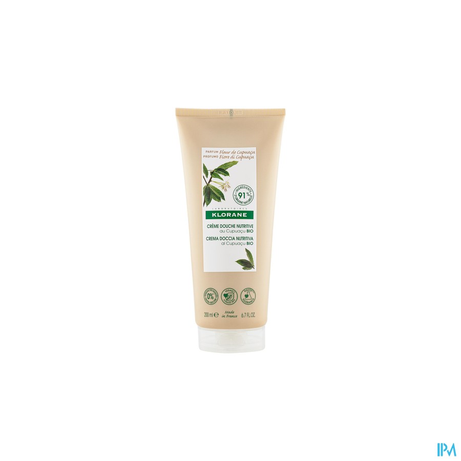 Klorane Lichaam Douchecr Cupuacubloem 200ml Nf