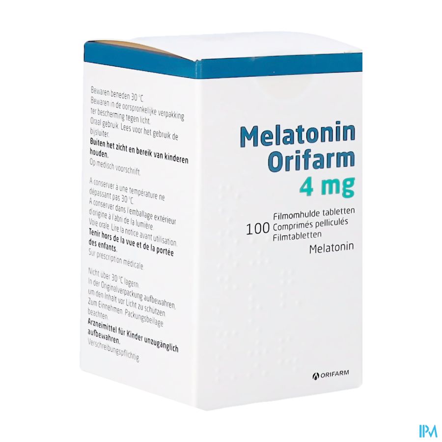 Melatonin Orifarm 4mg Filmomh Tabl 100 Melatonin Orifarm 4mg Filmomh Tabl 100