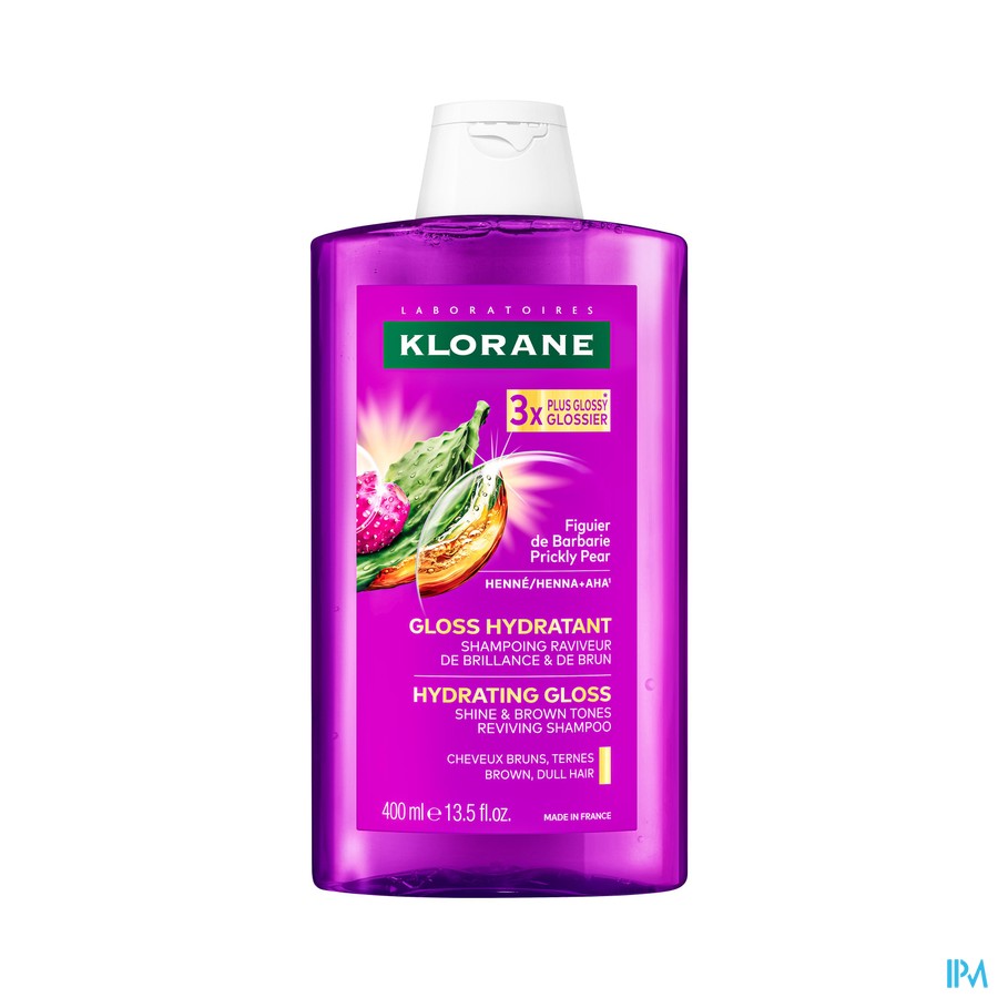 Klorane Capil. Sh Cactusvijg & Henna 400ml