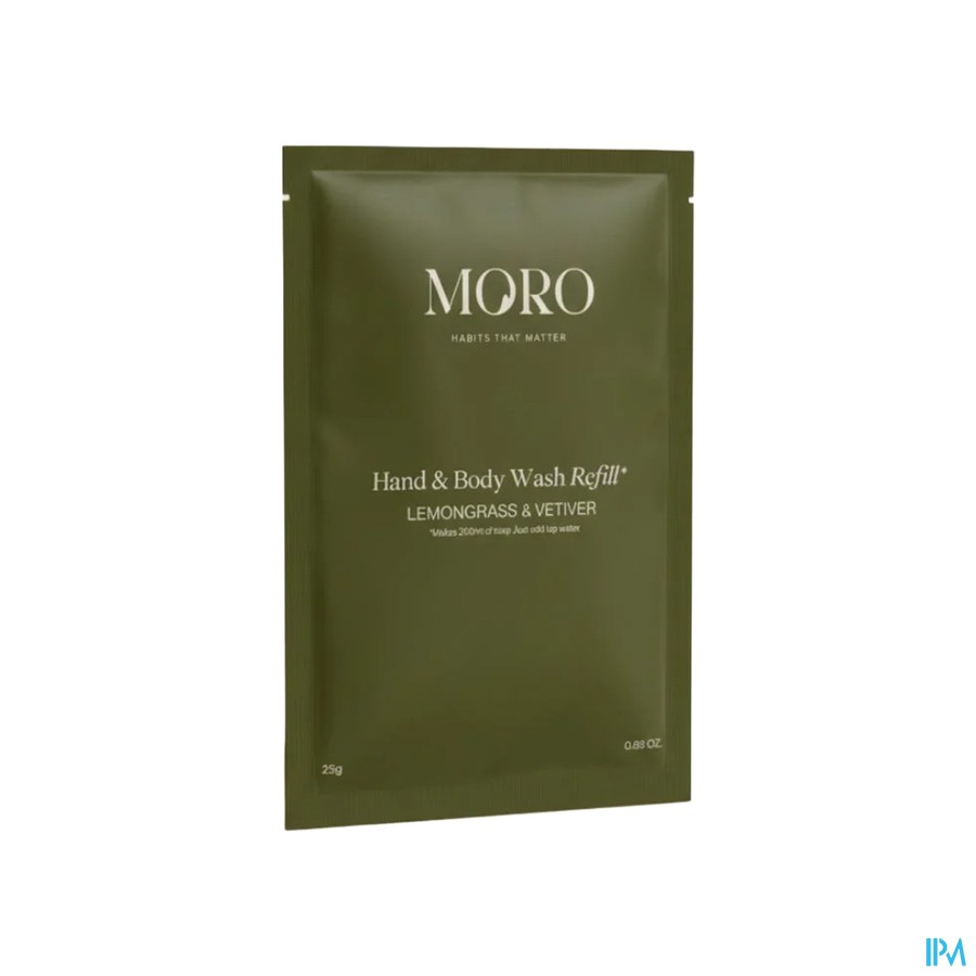 Moro Hand&body Wash Refill Lemongrass 2x50g