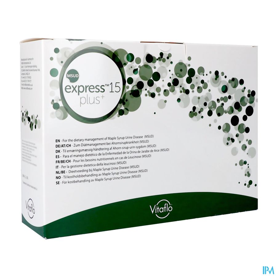 Msud Express Plus 15 Niet Gearomatiseerd 30x25g