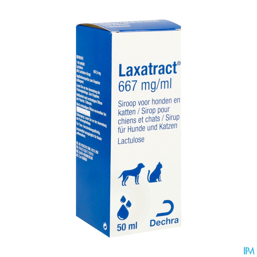 Laxatract 667mg/ml Sirop Chien Chat 50ml