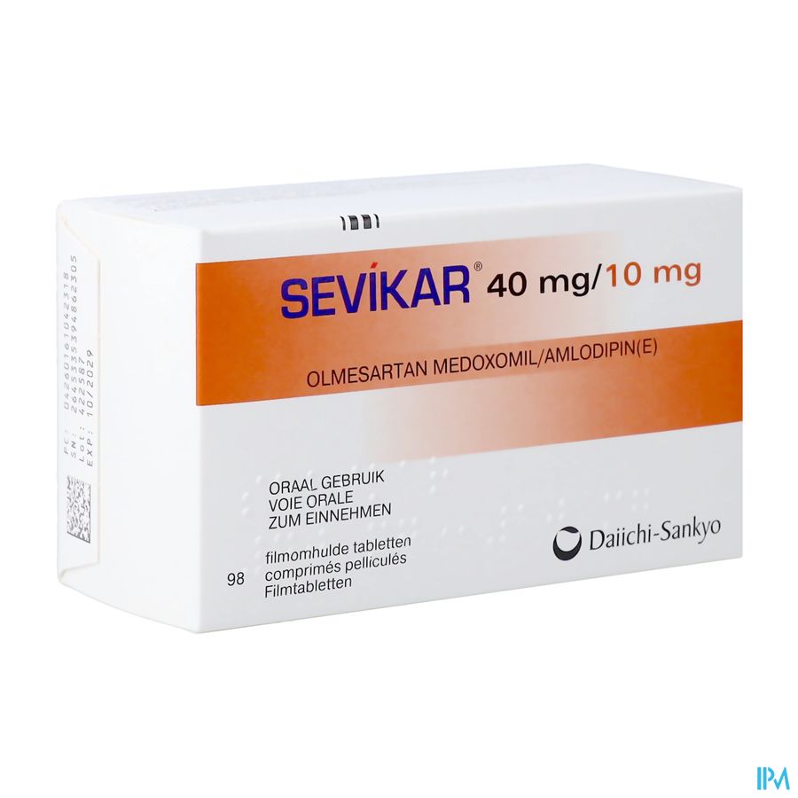 Sevikar 40mg/10mg Comp Pell 98 Sevikar 40mg/10mg Comp Pell 98
