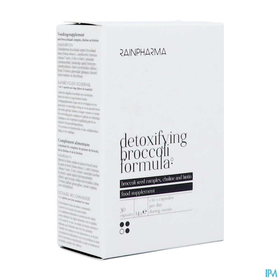 RAINPHARMA DETOXIFYING BROCCOLI FORMULA 30 CAPS