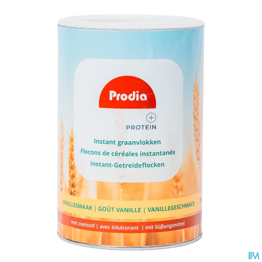 Prodia Instant Graanvlokken Vanille Hp 780g