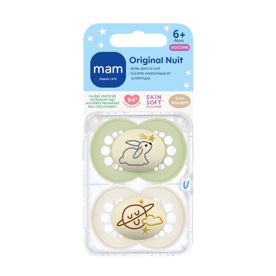 SUCET MAM ORIGINAL NUI SIL 6+M X2