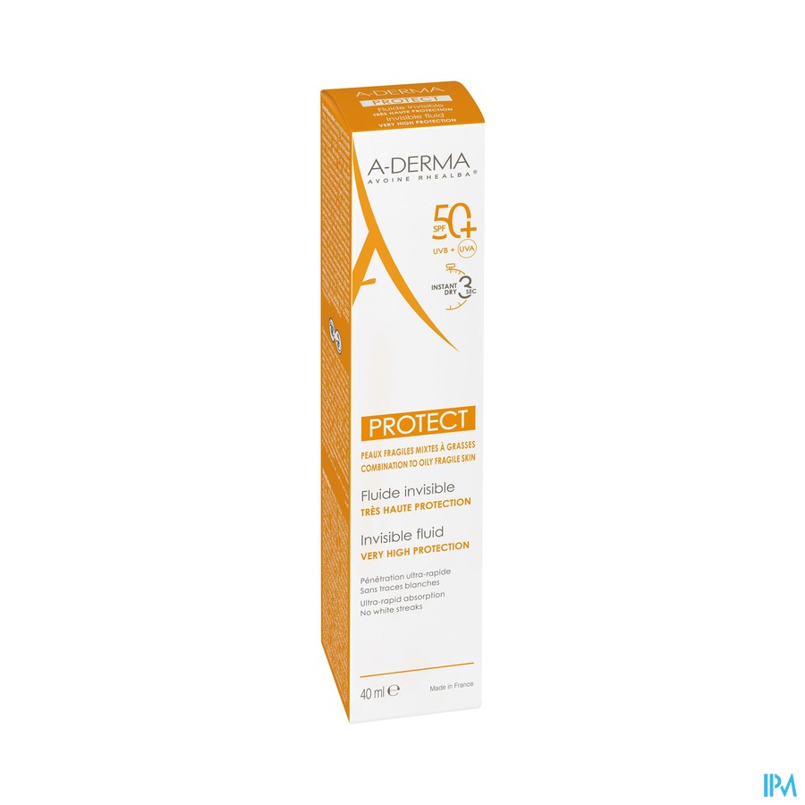 Aderma Protect Fluide Invisible 40ml